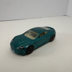 Hot Wheels Aston Martin DBS Metallic Teal 2010 All Stars 1/64 Diecast Car R6459